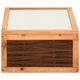 Теплиця Shumee 60x80x45 см сосна та лоза коричнева 315794 - изображение 4