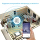 Умный Wi-Fi датчик температуры и влажности воздуха термогигрометр Haozee WIFI Temperature And Humidity Sensor приложение Tuya (HZ101DW) - изображение 6