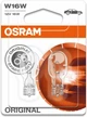 Лампы накаливания Osram Original W16W (T15) 12V 16W W2.1x9.5d 921-02B Blister - изображение 1
