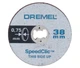 Круги отрезные Dremel EZ Speedclic тонкие 0,75 мм (SC409) (2615S409JB) - изображение 1