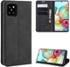 Чохол Taba Retro-Skin для Samsung Galaxy Note 10 Lite / N770 шкіра PU з візитницею чорний - зображення 1