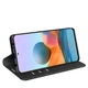 Чехол Taba Retro-Skin для Xiaomi Redmi Note 10 Pro книжка кожа PU с визитницей черный - изображение 6