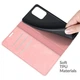 Чехол Taba Retro-Skin для Xiaomi Poco M5s книжка кожа PU с визитницей розовый - изображение 5