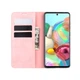 Чохол Taba Retro-Skin для Samsung Galaxy Note 10 Lite / N770 книга шкіра PU з візитницею рожевий - зображення 4