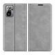 Чехол Taba Retro-Skin для Xiaomi Poco M5s книжка кожа PU с визитницей серый - изображение 6