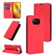 Чохол Taba Retro-Skin для Xiaomi Poco X3 / X3 Pro книжка шкіра PU з візитівкою червоний - зображення 1