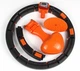 Умный массажный обруч Intelligent Hula Hoop 7803 Black-orange - изображение 1