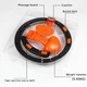 Умный массажный обруч Intelligent Hula Hoop 7803 Black-orange - изображение 7