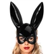 Маска Кролик PlayBoy Lux (чорна) - зображення 1