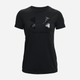 Футболка женская Under Armour UA Rival Logo 1356305-002 XS Черная (194513888849) - изображение 5
