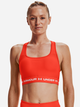 Спортивный топ для бега женский Under Armour UA Crossback Mid Bra 1361034-296 S (195251409877) - изображение 1