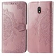 Кожаный чехол-книжка Art Case с визитницей для Xiaomi Redmi 8a Розовый Без бренда - изображение 1