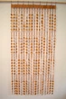 Штора дерев'яна Квітка Bright house 100x200 см Помаранчевий SS-28 - зображення 1