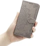 Чехол Vintage для Samsung A50 2019 / A505F книжка кожа PU с визитницей серый - изображение 8