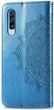 Чохол Vintage для Samsung A50 2019 / A505F книжка шкіра PU блакитний Без бренду - зображення 3