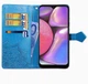 Чехол Vintage для Samsung Galaxy A30S / A307 книжка кожа PU голубой - изображение 4