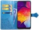 Чохол Vintage для Samsung A50 2019 / A505F книжка шкіра PU блакитний Без бренду - зображення 7