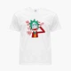 Футболка мужская Рик и Морти Рик Санчез (Rick and Morty Rick Sanchez) (9223-2932-8) L Белая - изображение 4