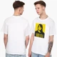 Футболка чоловіча Курт Кобейн Нірвана (Kurt Cobain Nirvana) (9223-2970-9) XL Біла - зображення 3
