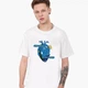 Футболка мужская Винсент Ван Гог Сердце (Vincent van Gogh Heart) (9223-2950-6) S Белая - изображение 2