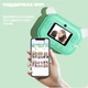 Камера с моментальной печатью фотографий детская 1080P Zoo "Зоопарк" WiFi FHD Green - зображення 6