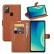 Чехол IETP для ZTE Blade A7S 2020 / A7020 книжка кожа PU с визитницей коричневый - изображение 2