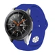 Силиконовый ремешок BeCover для Samsung Galaxy Watch 46mm/Watch 3 45mm/Gear S3 Classic/Gear S3 Frontier Dark-Blue (706314) - изображение 4
