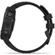 Смарт-часы Garmin Fenix 6 Pro Sapphire Black with Black Band (010-02158-02); 1.3" (260x260) MIP / 32 ГБ встроенной / Bluetooth / Wi-Fi, GPS, GLONASS, Galileo, NFC / до 14 дней / 10 ATM / 47 х 47 х 14.7 мм, 83 г / черный - изображение 5