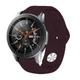 Силиконовый ремешок BeCover для Samsung Galaxy Watch 42mm/Watch Active/Active 2 40/44mm/Watch 3 41mm/Gear S2 Classic/Gear Sport Purple-Wine (706178) - изображение 4