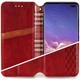 Шкіряний чохол книжка GETMAN Cubic (PU) для Xiaomi Redmi Note 10 Pro / 10 Pro Max Червоний - зображення 4