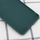 Силиконовый чехол Candy Full Camera для Apple iPhone 12 Pro Max (6.7") Зеленый / Dark green Без бренда - изображение 3