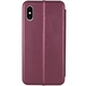 Кожаный чехол-книжка Classy для Apple iPhone XR (6.1") Бордовый Без бренда - изображение 2