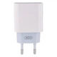 Мережний зарядний пристрій XO L77 PD 20w Type-C to Lightning (Білий) - зображення 1
