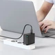 Блок питания Baseus GaN2 100W Quick Charge 5.0 |1xType-C, QC/PD, 5A| + кабель USB-C 100W для MacBook/Huawei/Samsung/Asus/Google/Lenovo black - изображение 5