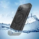 Водонепроникний чохол Shellbox DOT Solid чорний для iPhone 12 Pro - зображення 2