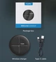 Беспроводное зарядное устройство Topk 10W Black QI Quick Charge (TKB09W-BL) - изображение 5