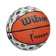 Мяч баскетбольный Wilson WNBA All Team Outdoor размер 6 резиновый (WTB46001XBWNBA) - изображение 4
