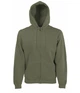 Толстовка на блискавці Fruit of the Loom M Оливковий (D062034059M) - зображення 1