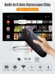 Аеропульт G30S Air Mouse Гироскоп Повітряна мишка Wireless Android TV BOX - зображення 6