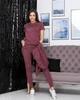 Прогулянковий костюм з ангори Fashion Girl "Roland" 46-48 бордовий - зображення 2