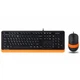 Комплект A4Tech F1010 Orange - изображение 1