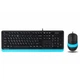 Комплект A4Tech F1010 Blue - изображение 1