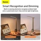 Настільна лампа Baseus Smart Eye Series Rechargeable Folding Reading Desk Lamp (Smart Light) | 3000-6000K | - зображення 10