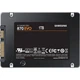 Накопитель SSD 2.5" 1TB 870 EVO Samsung (MZ-77E1T0BW) - изображение 2