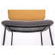 Стілець Alphabet G black/yellow gray 860*490*590 Сталь/Текстиль, колір чорний/жовтий AMF - зображення 5
