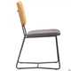 Стілець Alphabet G black/yellow gray 860*490*590 Сталь/Текстиль, колір чорний/жовтий AMF - зображення 6