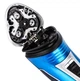 Професійна акумуляторна електробритва роторна Kemei Km-2801 Pro + Щітка для очищення - зображення 5