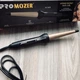 Конусная плойка для волос с индикатором температуры 150С-230С Mozer MZ-6628 Pro Чёрный - изображение 2
