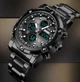 Мужские часы SKMEI Molot Limited AllBlack тактические черные - изображение 4
