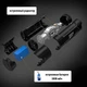 Компрессор универсальный Air Compressor, Power Bank, LED-фонарик, 3000 mAh Насос для автомобилей, мячей,велосипедов (Черный) - изображение 6